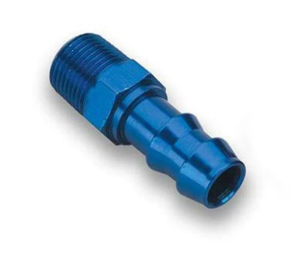 Earls Super Stock™ Straight -1_8 NPT Male to 1_4 Barb - 720142ERL
